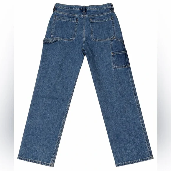 Hollister Baggy Carpenter Jeans W30 L28 NWT Denim Y2K Skater - Picture 3 of 11